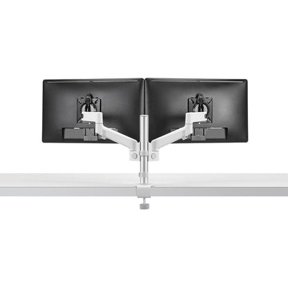 Colebrook Bosson Saunders Lima Dual Monitor Arm Accessories Colebrook Bosson Saunders White  